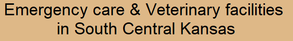Emergency care & Veterinary facilities in South Central Kansas